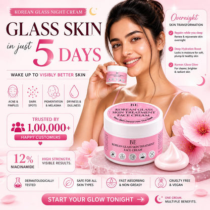 Korean Glass Night Cream - (30 Gm)