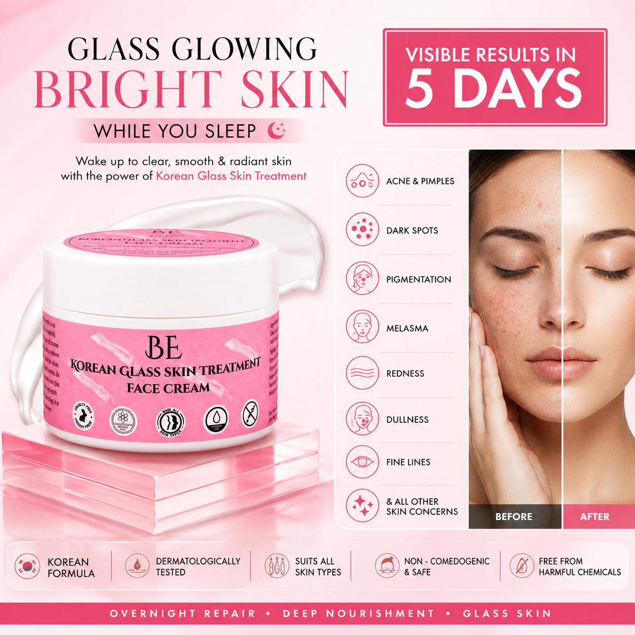 Korean Glass Night Cream